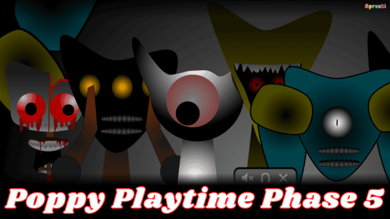 Sprunki Poppy Playtime Phase 5 cover art