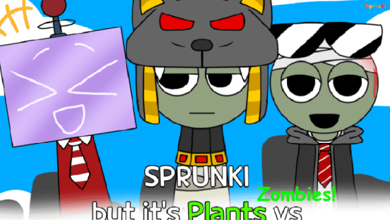 Sprunki Pvz Plant Vs Zombies cover art
