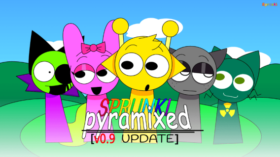Sprunki Pyramixed 0.9 Update cover art