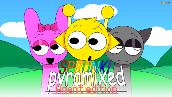 Sprunki Pyramixed but Agents cover art
