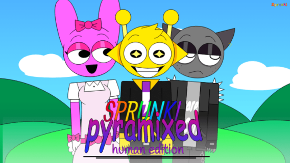 Sprunki Pyramixed: Human Edition cover art