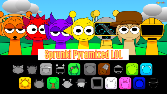 Sprunki Pyramixed Lol cover art