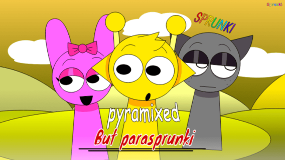 Sprunki Pyramixed Parasite cover art