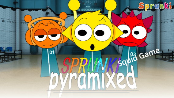 Sprunki Pyramixed Squid Game cover art
