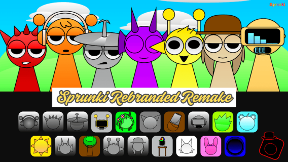 Sprunki Rebranded Remake cover art