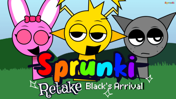 Sprunki Retake: Black’s Arrival cover art
