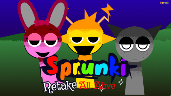 Sprunki Retake But All Alive cover art