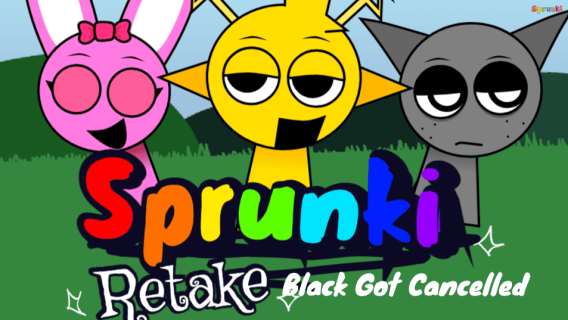 Sprunki Retake: But Black Cancelled  cover art