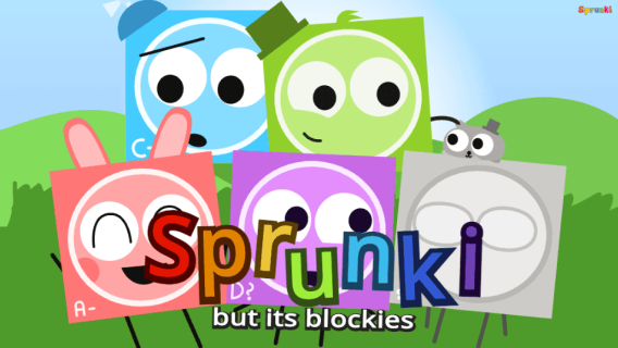Sprunki Retake But It's Blockies cover art
