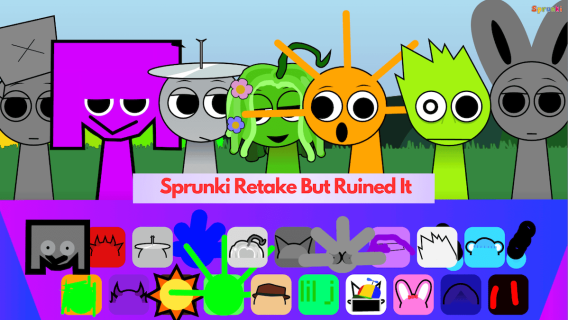Sprunki Retake But Ruined It cover art