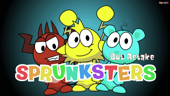Sprunki Retake But Sprunksters cover art