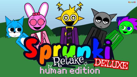 Sprunki Retake: Deluxe Human Edition cover art