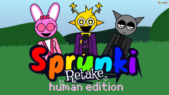 Sprunki Retake: Human Edition cover art