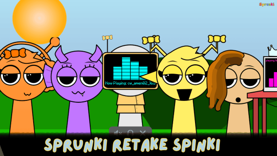 Sprunki Retake Spinki cover art