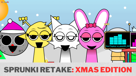 Sprunki Retake: Xmas Edition cover art