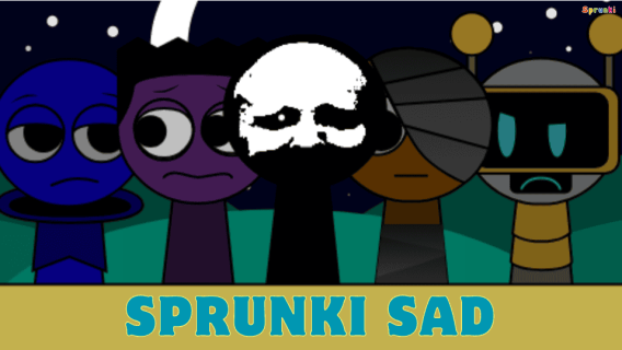 Sprunki Sad Mod cover art