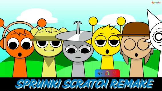 Sprunki Scratch Remake cover art