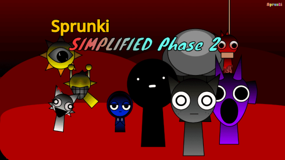 Sprunki Simplified Phase 2 All Character cover art