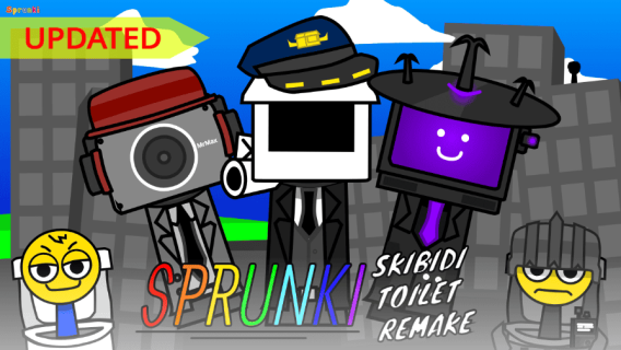 Sprunki Skibidi Toilet Remake cover art