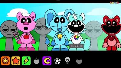 Sprunki: Smiling Critters - Play Game Online Free Mod cover art