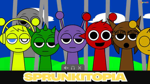 Sprunki SprunkTopia cover art