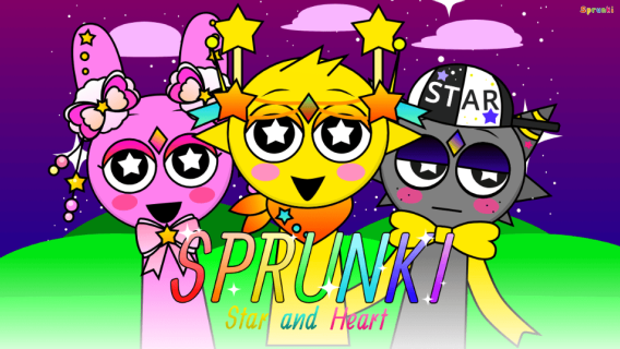 Sprunki: Star & Heart cover art