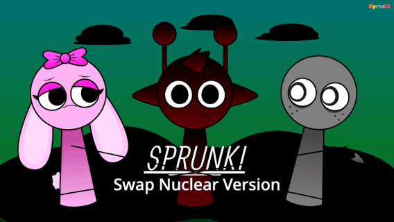 Sprunki Swapped Nuclear Version cover art