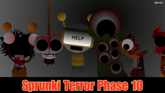 Sprunki Terror Phase 10 cover art