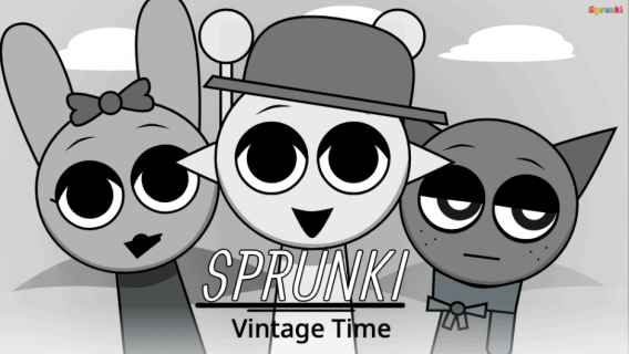 Sprunki Vintage Times cover art