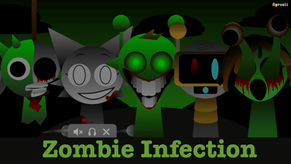 Cover art for Sprunki: Zombie Infection Mod