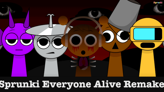 Sprunkin But Everyone is Alive Remake cover art