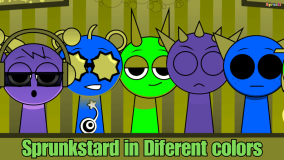 Sprunkstard in Different Colors cover art