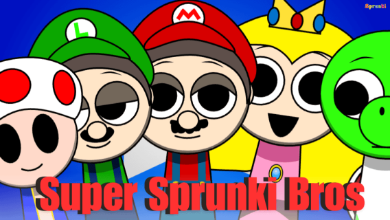 Super Sprunki Bros  cover art